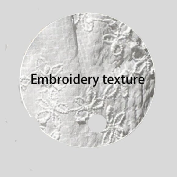 Boho Floral Mini Dress - Square Neck Fit & Flare White - Picture 4 of 12